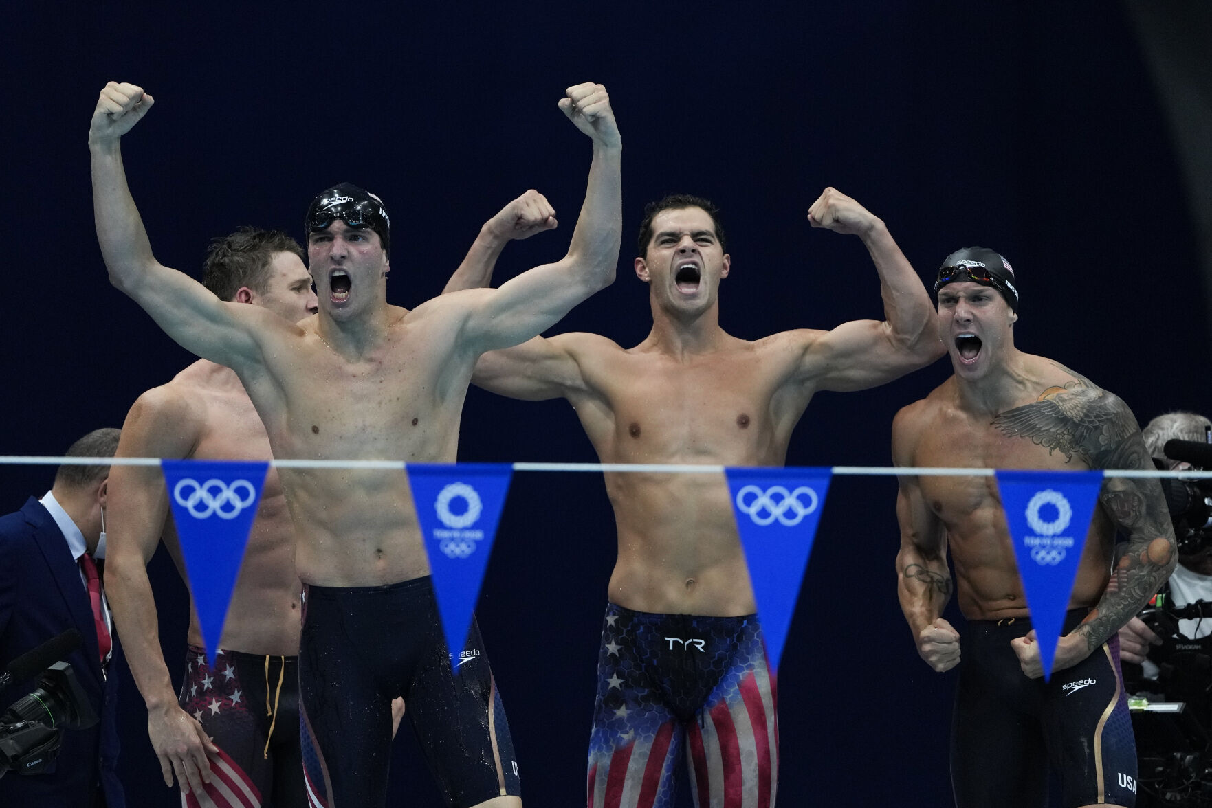 APTOPIX Tokyo Olympics Swimming